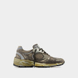 Sneakers Running Dad - Golden Goose Deluxe Brand - Cuir - Kaki