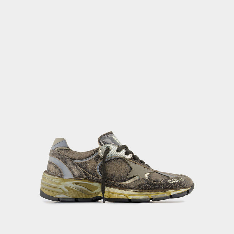 Sneakers Running Dad - Golden Goose Deluxe Brand - Cuir - Kaki