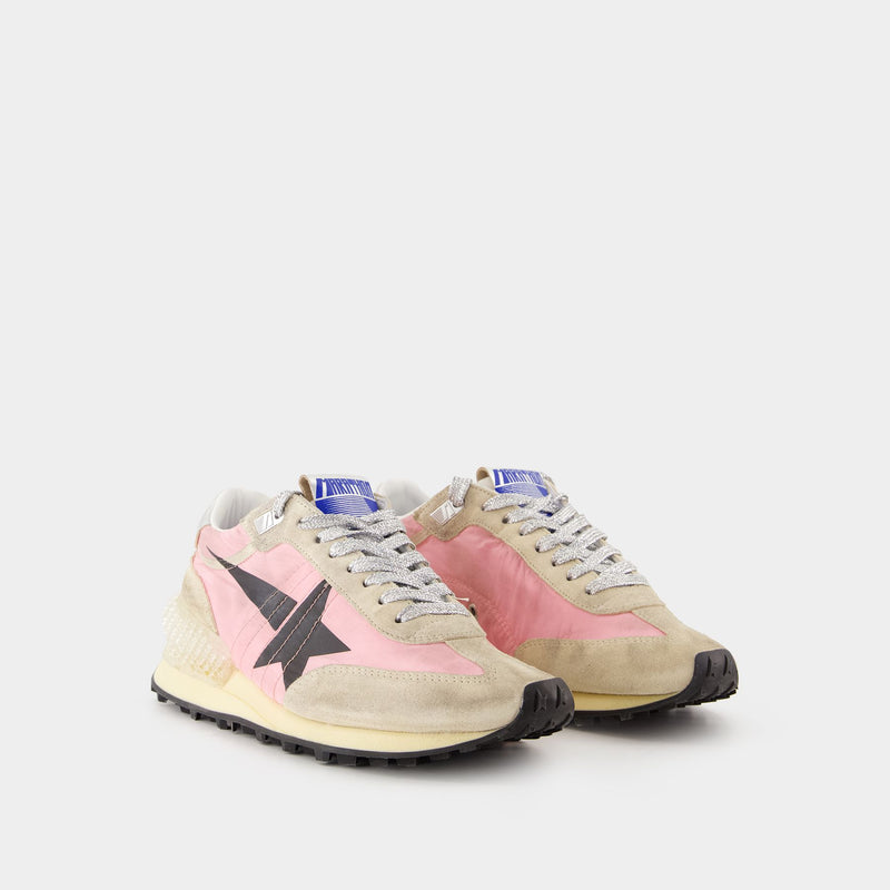 Sneakers Running Marathon - Golden Goose Deluxe Brand - Nylon - Rose