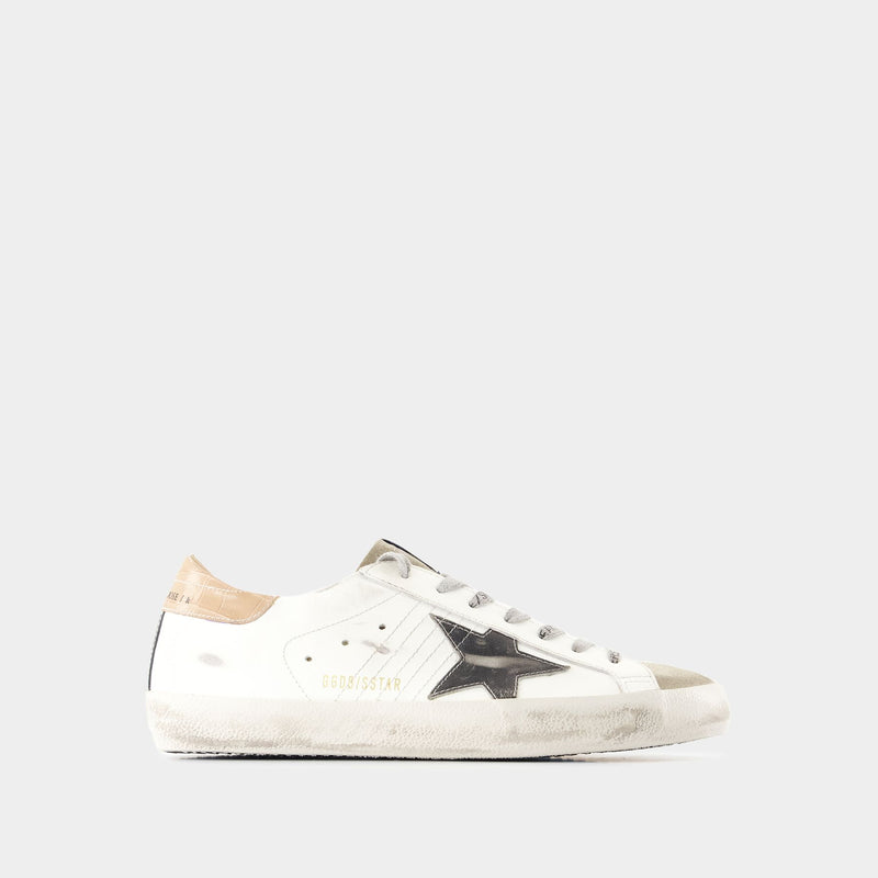 Sneakers Super Star - Golden Goose Deluxe Brand - Cuir - Blanc