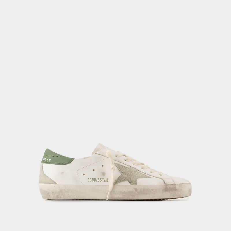 Sneakers Super Star - Golden Goose Deluxe Brand - Cuir - Blanc