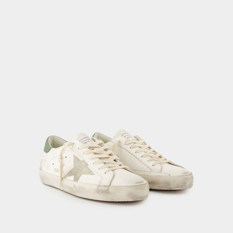 Sneakers Super Star - Golden Goose Deluxe Brand - Cuir - Blanc