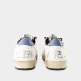 Sneakers Ball Star - Golden Goose Deluxe Brand - Cuir - Blanc