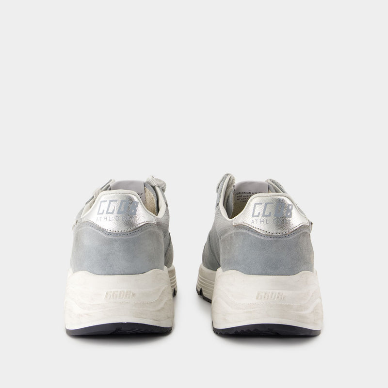 Sneakers Running - Golden Goose Deluxe Brand - Cuir - Gris