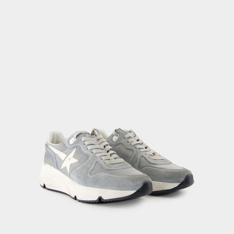 Sneakers Running - Golden Goose Deluxe Brand - Cuir - Gris