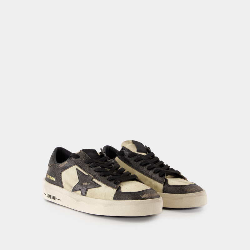 Sneakers Stardan - Golden Goose Deluxe Brand - Cuir - Noir