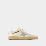 Sneakers Ballstar - Golden Goose Deluxe Brand - Cuir - Blanc