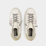 Sneakers Super Star - Golden Goose Deluxe Brand - Cuir - Blanc