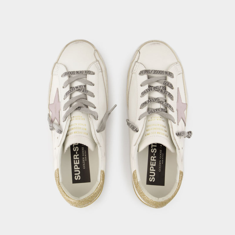 Sneakers Super Star - Golden Goose Deluxe Brand - Cuir - Blanc