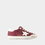 Sneakers Super Star - Golden Goose Deluxe Brand - Cuir Synthétique - Bordeaux