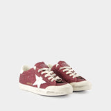 Sneakers Super Star - Golden Goose Deluxe Brand - Cuir Synthétique - Bordeaux