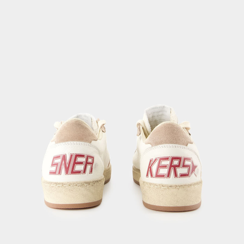 Sneakers Ballstar - Golden Goose Deluxe Brand - Cuir - Blanc