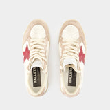 Sneakers Ballstar - Golden Goose Deluxe Brand - Cuir - Blanc