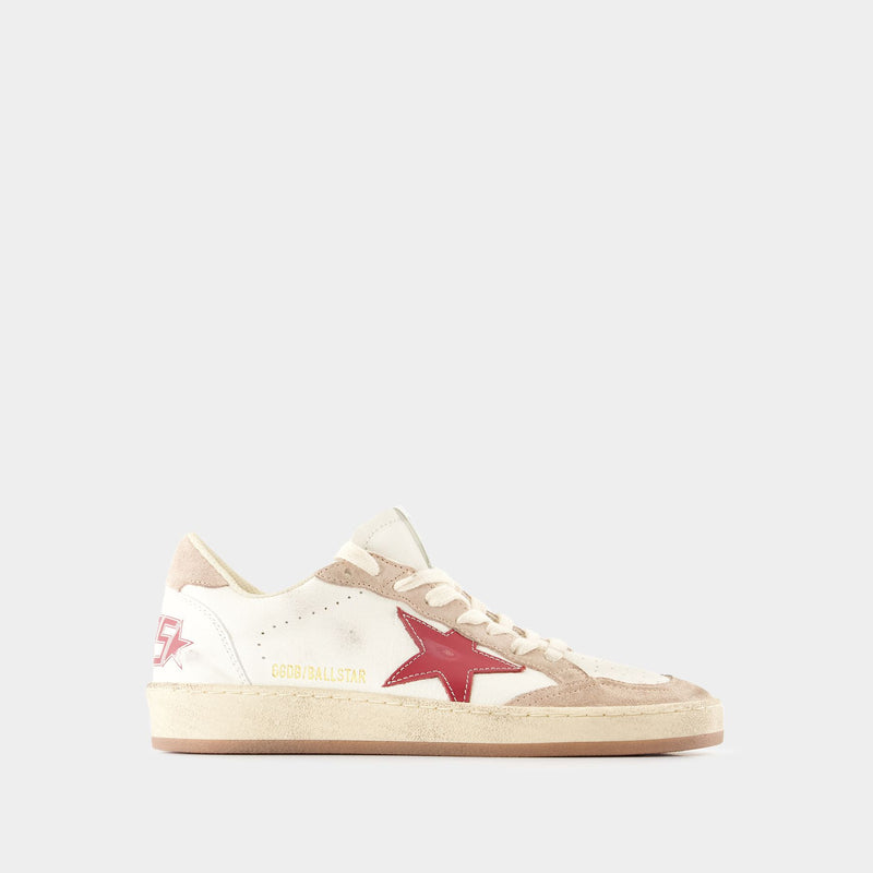 Sneakers Ballstar - Golden Goose Deluxe Brand - Cuir - Blanc