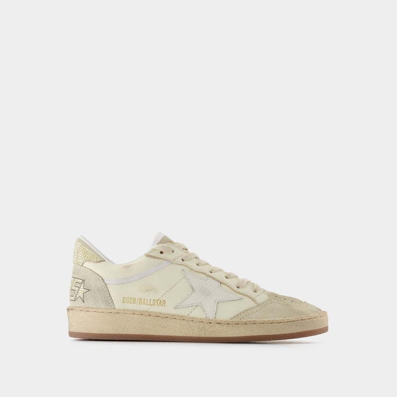 Sneakers Ballstar - Golden Goose Deluxe Brand - Cuir - Blanc