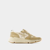 Sneakers Running - Golden Goose Deluxe Brand - Cuir - Jaune/Beige