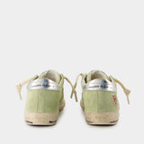 Sneakers Super Star - Golden Goose Deluxe Brand - Cuir - Vert