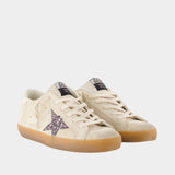 Sneakers Super Star - Golden Goose Deluxe Brand - Cuir - Beige
