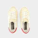 Sneakers Super Star - Golden Goose Deluxe Brand - Cuir - Jaune