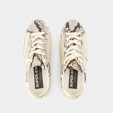 Sneakers Super Star - Golden Goose Deluxe Brand - Cuir - Beige