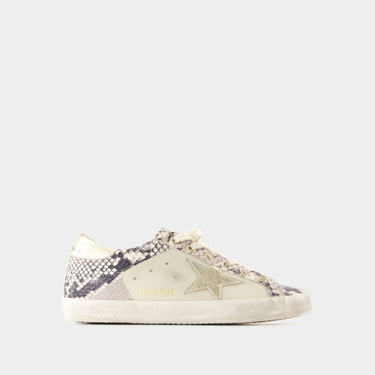 Sneakers Super Star - Golden Goose Deluxe Brand - Cuir - Beige