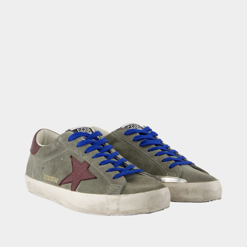 Sneakers Super Star - Golden Goose Deluxe Brand - Cuir - Vert