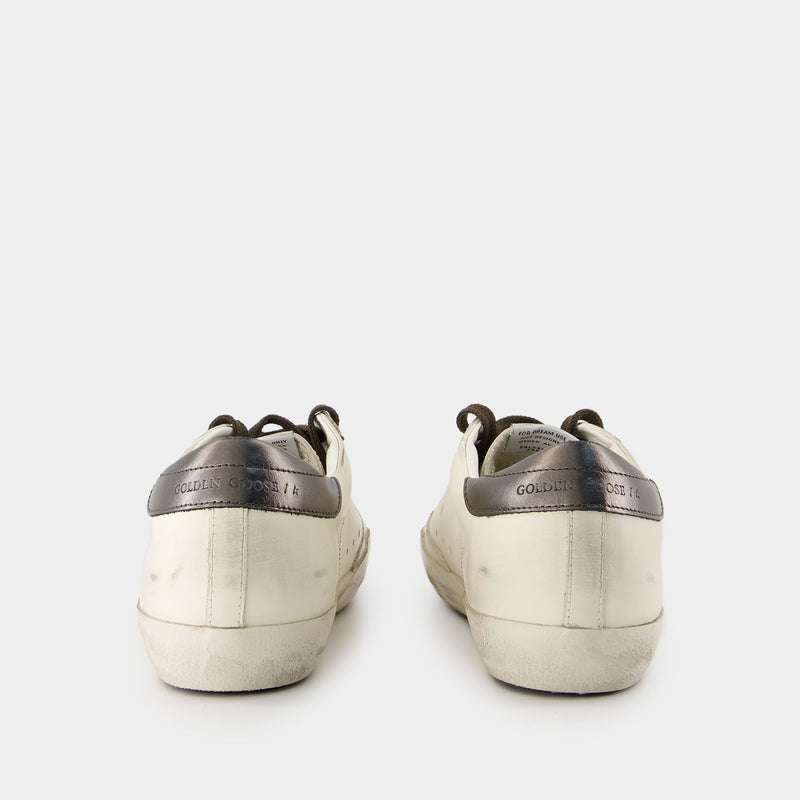 Sneakers Super Star - Golden Goose Deluxe Brand - Cuir - Blanc
