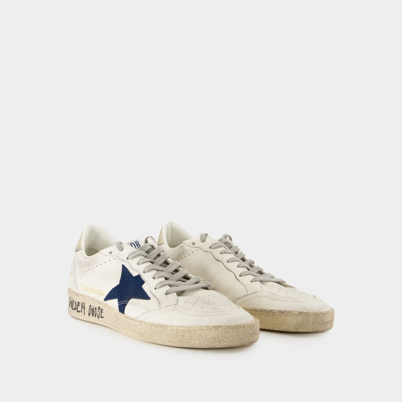 Sneakers Ballstar - Golden Goose Deluxe Brand - Cuir - Blanc
