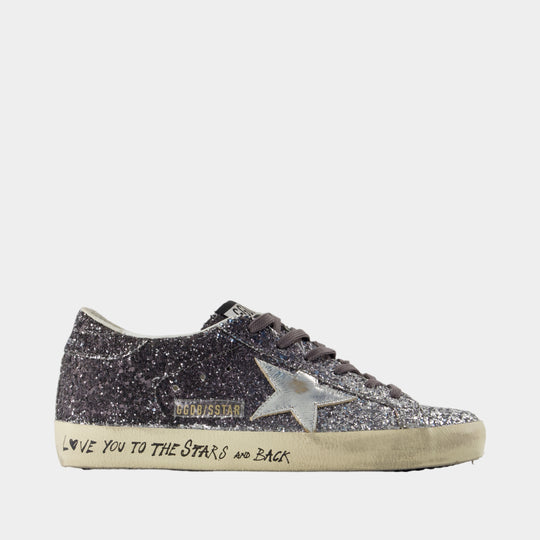 Sneakers Super Star - Golden Goose Deluxe Brand - Cuir - Argenté