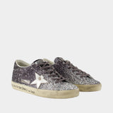 Sneakers Super Star - Golden Goose Deluxe Brand - Cuir - Argenté