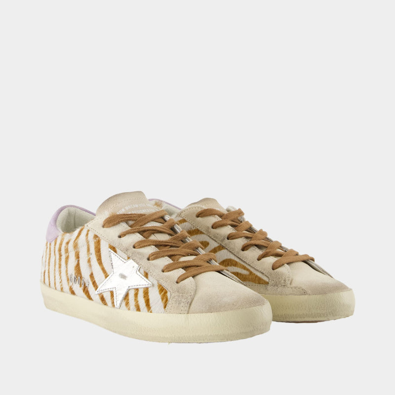 Sneakers Super Star - Golden Goose Deluxe Brand - Cuir - Imprimé