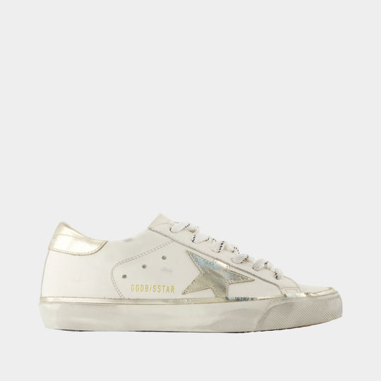 Sneakers Super Star - Golden Goose Deluxe Brand - Cuir - Blanc
