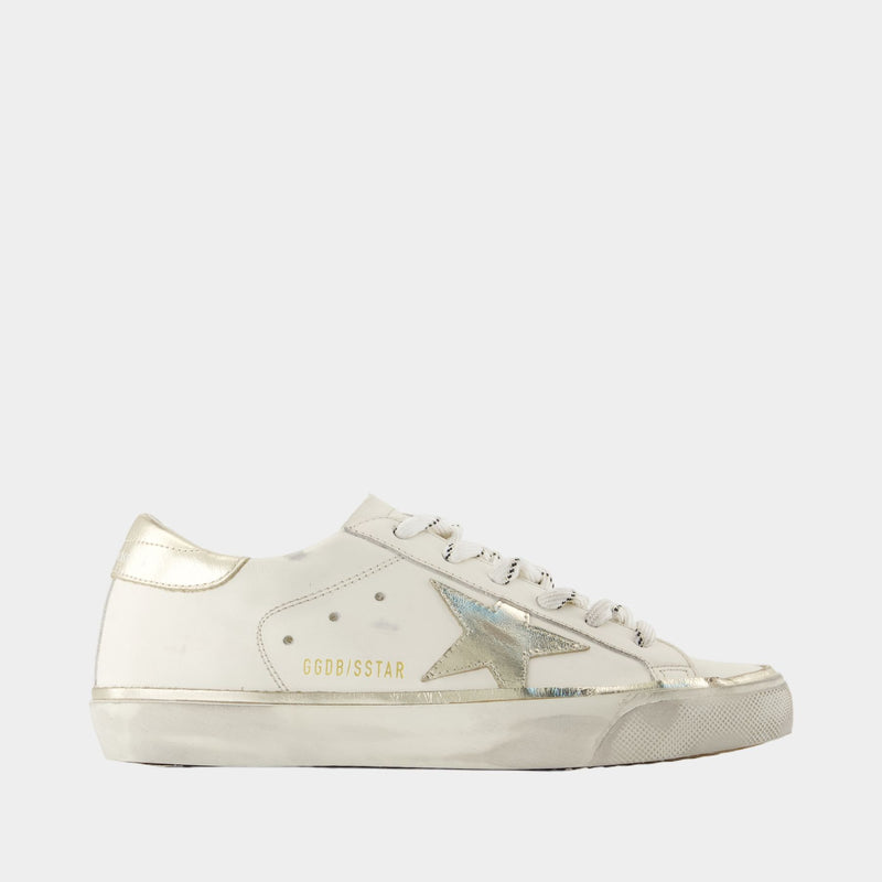 Sneakers Super Star - Golden Goose Deluxe Brand - Cuir - Blanc