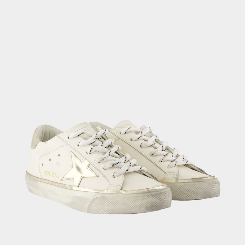 Sneakers Super Star - Golden Goose Deluxe Brand - Cuir - Blanc