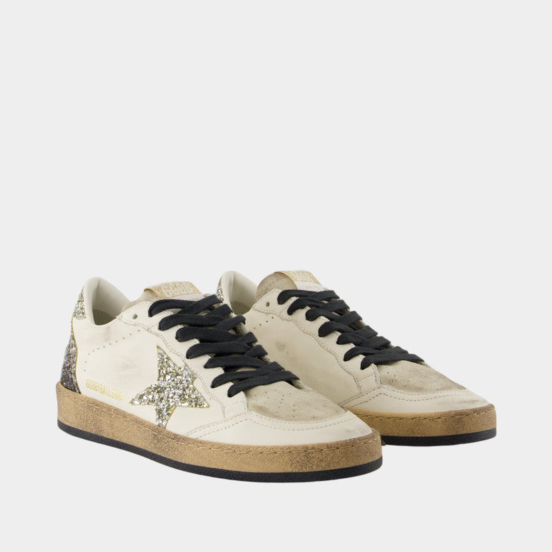 Sneakers Ballstar - Golden Goose Deluxe Brand - Cuir - Blanc