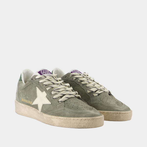 Sneakers Ballstar - Golden Goose Deluxe Brand - Cuir - Vert