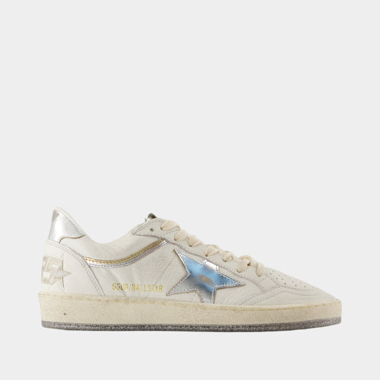 Sneakers Ball Star - Golden Goose Deluxe Brand - Cuir - Blanc