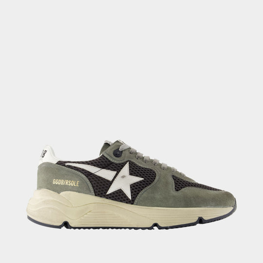 Sneakers Running - Golden Goose Deluxe Brand - Cuir - Vert