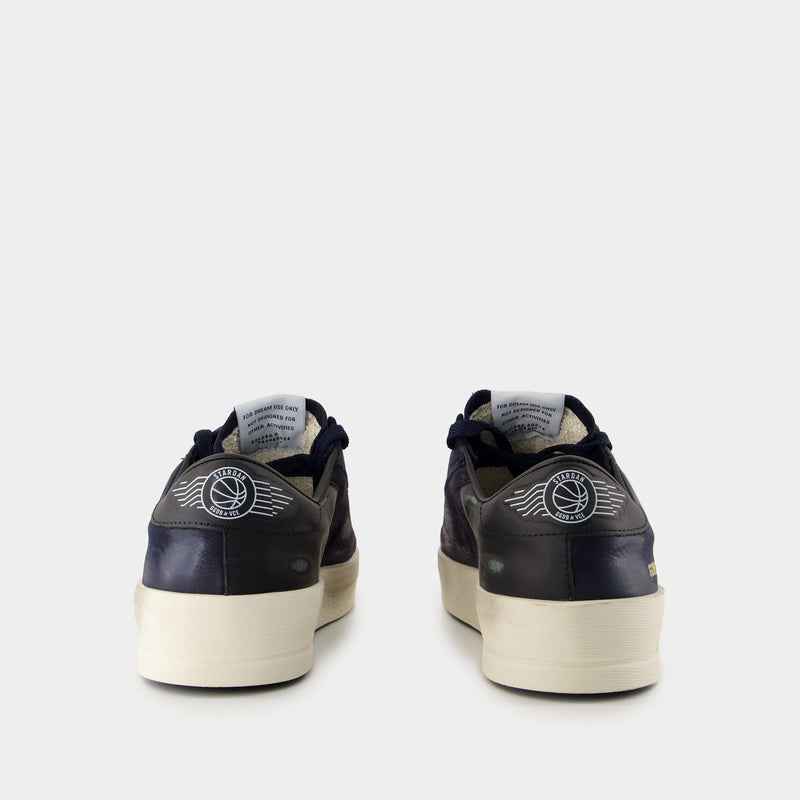 Sneakers Stardan - Golden Goose Deluxe Brand - Cuir - Bleu