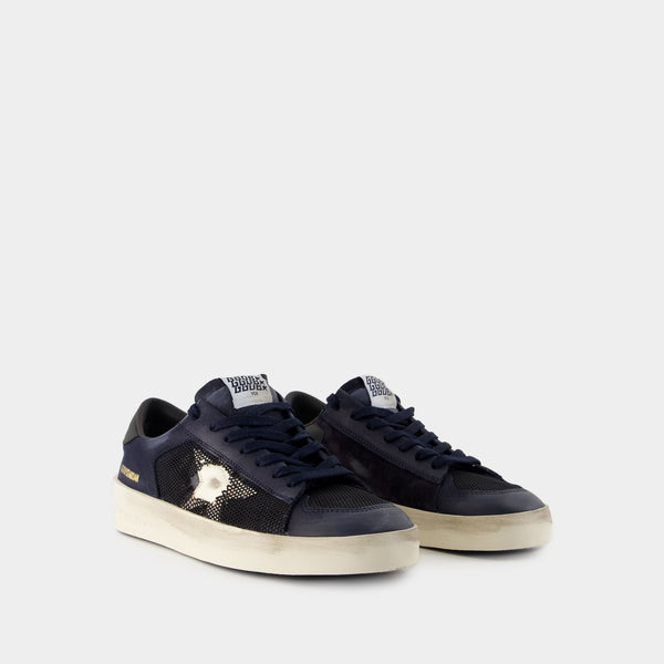 Sneakers Stardan - Golden Goose Deluxe Brand - Cuir - Bleu
