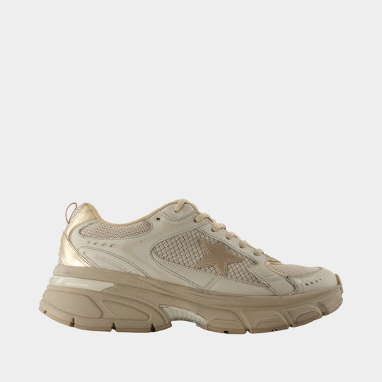 Sneakers Lightstar - Golden Goose Deluxe Brand - Cuir - Gris/Taupe