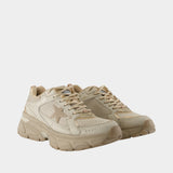 Sneakers Lightstar - Golden Goose Deluxe Brand - Cuir - Gris/Taupe