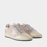 Sneakers Ballstar - Golden Goose Deluxe Brand - Cuir - Rose