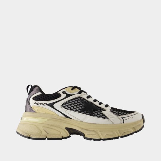 Sneakers Lightstar - Golden Goose Deluxe Brand - Cuir - Blanc/Noir