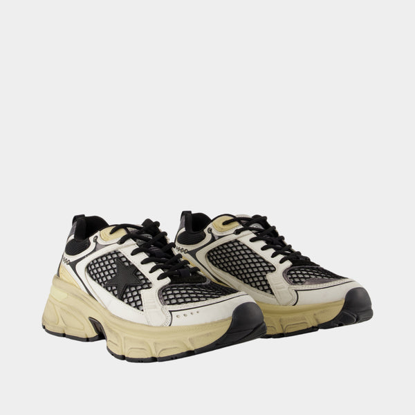 Sneakers Lightstar - Golden Goose Deluxe Brand - Cuir - Blanc/Noir