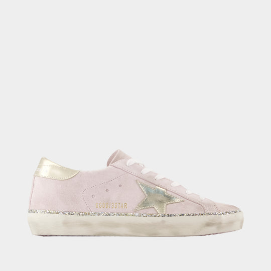 Sneakers Super Star - Golden Goose Deluxe Brand - Cuir - Rose