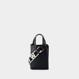 Cabas Museo Nano - Marni - Cuir - Noir