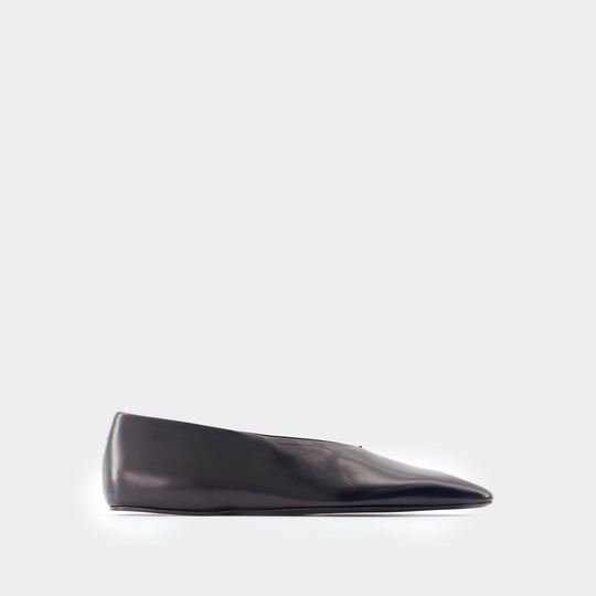 Ballerines - Jil Sander - Cuir - Noir
