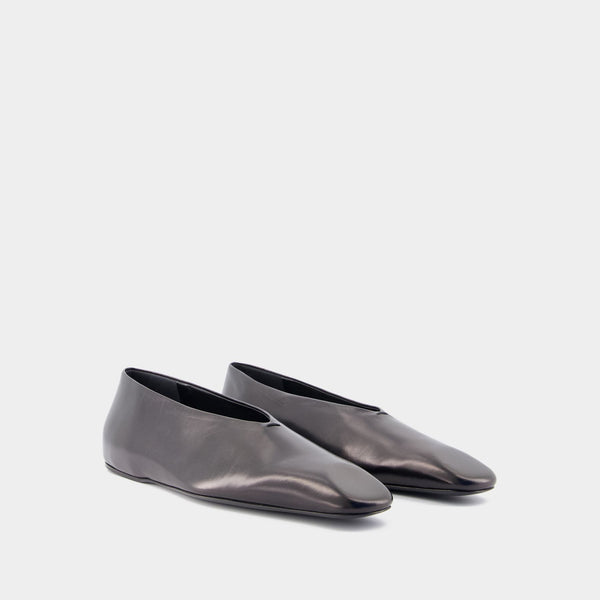 Ballerines - Jil Sander - Cuir - Noir
