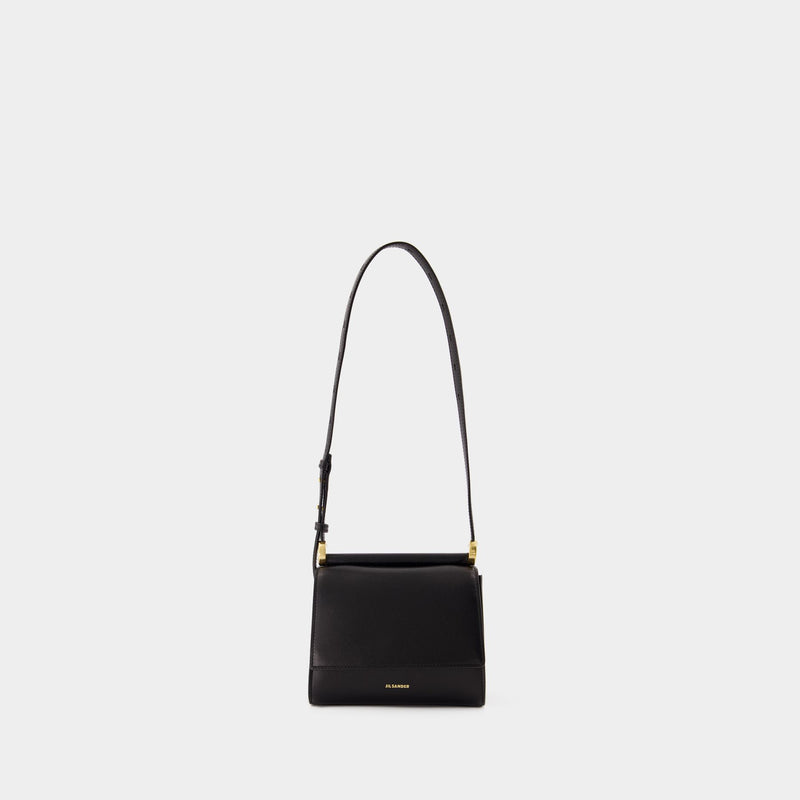 Sac Porté Épaule Ghost Mini - Jil Sander - Cuir - Noir